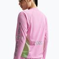 Damen-Laufshirt mit langen Ärmeln Nike Swift Jersey Top pink rise/illusion green 4
