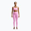 Damen-Trainingsleggings Nike One pink rise/white 2