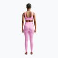 Damen-Trainingsleggings Nike One pink rise/white 3