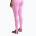 Damen-Trainingsleggings Nike One pink rise/white 5
