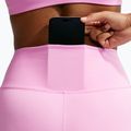 Damen-Trainingsleggings Nike One pink rise/white 6