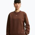 Damenpullover Nike Studio Fleece cacao wow/sail 4