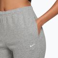 Damenhose Nike Studio Fleece dark grey heather/Sail 3