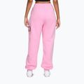 Damenhose Nike Studio Fleece pink rise/pink smoke 2