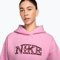 Damenpullover Nike Studio Fleece pink rise/pink smoke 3