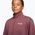 Damen-Trainingssweatshirt Nike Studio Fleece Sport pink smoke/mystic dates/white 3