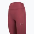 Damenleggings Nike One pink smoke/pink smoke/pink rise/white 9