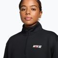 Damen-Trainingssweatshirt Nike Studio Fleece Sport black/university red/white 3