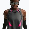 Damen-Laufshirt Nike AeroSwift iron grey/volt/white 4