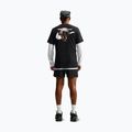 Herren-Laufshirt Nike Dri-Fit Graphic black/white 2