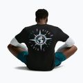 Herren-Laufshirt Nike Dri-Fit Graphic black/action grape 5