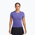 Damen Tennis-Shirt  Nike Court Advantage dark iris/white