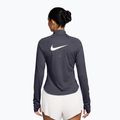 Damen-Laufshirt mit langen Ärmeln Nike Tempo Swoosh Run Dri-Fit 1/4-Zip LS gridiron/white 2