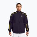 Herren Tennis-Sweatshirt Nike Court Heritage purple dynasty/lemon venom