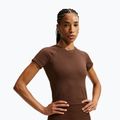 Damen-Trainingsshirt Nike Pro Seamless Dri-Fit SS cacao wow 4
