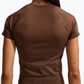 Damen-Trainingsshirt Nike Pro Seamless Dri-Fit SS cacao wow 5