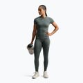 Damenleggings Nike One Seamless Front High-Waisted camo green/white 2