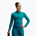 Damen-Trainingssweatshirt Nike Pro Seamless Full Zip Top bright spruce