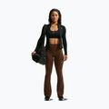 Damenleggings Nike One High Waisted Flared cacao wow/white 2