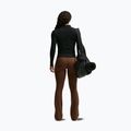 Damenleggings Nike One High Waisted Flared cacao wow/white 3