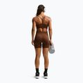 Damen-Shorts Nike Pro Seamless High-Waisted Biker 5" cacao wow 3
