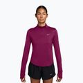 Laufpullover für Damen Nike Swift Dri-FIT UV 1/4-Zip true berry