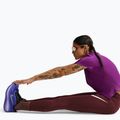 Damenlaufleggings Nike Tempo Swoosh Run High-Waisted 7/8 mystic dates/white 4