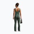 Damenleggings Nike One High Waisted Flared camo green/white 3