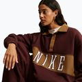 Damenpullover Nike Studio Fleece Medium Weight mystic dates/light british tan/sail 4