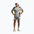 Herren-Laufshirt Nike Dri-FIT Printed SS smoke grey/black/light lemon twist 2