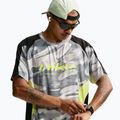 Herren-Laufshirt Nike Dri-FIT Printed SS smoke grey/black/light lemon twist 4