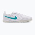 Kinder-Fußballschuhe Nike Tiempo Maestro Academy Jr TF white/white/dusty cactus