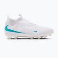 Kinder-Fußballschuhe Nike Phantom 6 High Academy Jr FG/MG white/white/dusty cactus