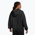 Damenpullover Nike Studio Fleece Medium Weight Oversized Full Zip total black/sail 2