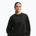 Damenpullover Nike Studio Fleece Medium Weight total black/sail 4
