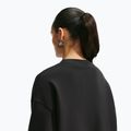 Damenpullover Nike Studio Fleece Medium Weight total black/sail 5