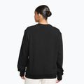 Damenpullover Nike Studio Fleece Lightweight total black/sail 2