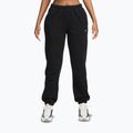 Damenhose Nike Studio Fleece total black/sail