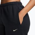 Damenhose Nike Studio Fleece total black/sail 3
