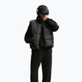 Damenhose Nike Studio Fleece Medium Weight total black/sail 4