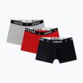 Herrenboxershorts Jordan Flight Cotton Trunk 3pk gym red/black