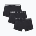 Herrenboxershorts Nike Jordan Flight Cotton Trunk 3er-Pack schwarz 2