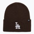 Wintermütze 47 Brand MLB Los Angeles Dodgers Sox Haymaker brown