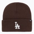 Wintermütze 47 Brand MLB Los Angeles Dodgers Sox Haymaker brown