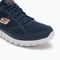 Herren Schuhe SKECHERS Burns Agoura navy/orange 7