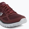 Herren Schuhe SKECHERS Burns Agoura Burgunder 7