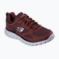 Herren Schuhe SKECHERS Burns Agoura Burgunder