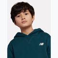 Kinder-Sweatshirt New Balance Brush Back Small Logo Hoodie medusa green 5