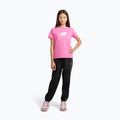 Kinder-Shirt New Balance Jersey Stacked Logo Tee pink satin 2