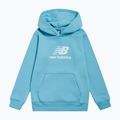 Kinder-Sweatshirt New Balance BB Stacked Logo Hoodie taffy blue